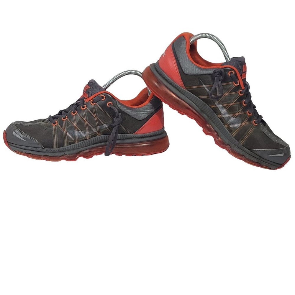 Nike Air Max 2009 Dark Orange White Grey Vivid Mens Running Shoe Size 10